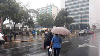En los primeros días de este año se han registrado lluvias por las mañanas y noches en San Pedro Sula, pero las temperaturas se normalizan durante el día.