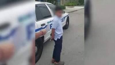 La madre del niño denunció el caso como 'abuso policial'.// Foto Mercy Álvarez .