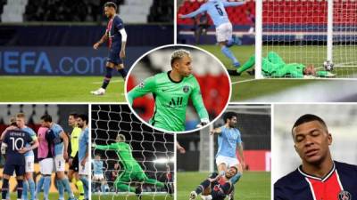 Las imágenes del duelo de ida de las semifinales de la Champions League que le ganó el Manchester City (1-2) al PSG en el Parque de los Príncipes. Keylor Navas fue el gran protagonista.