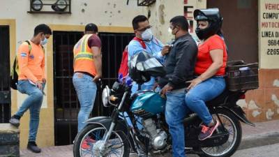 Hondureños no respetaron el método de circulación establecido por las autoridades.