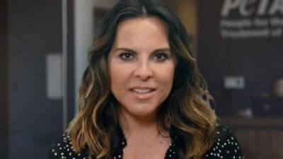 La actriz mexicana Kate del Castillo.