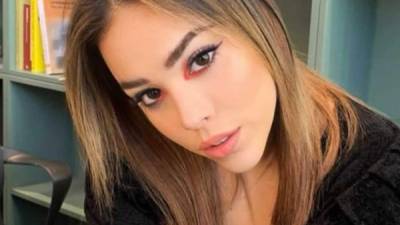 Danna Paola hizo referencia a los rumores de un romance con Sebastián Yatra.