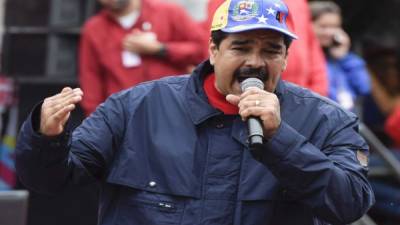 El presidente de Venezuela, Nicolás Maduro. Foto Archivo/AFP