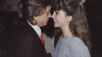 Luis Miguel y Lucero actuaron juntos en la cinta ''Fiebre de amor'' de 1985. Foto redes.