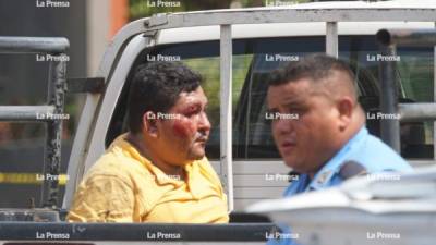 El detenido fue identificado como Carlos Ovidio Martínez Argueta (de 34 años).