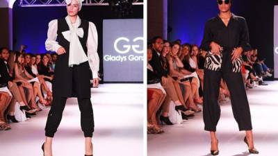 @gladysggonzalez con sus elegantes creaciones.#amexbcfwh19 #fashionweekhn