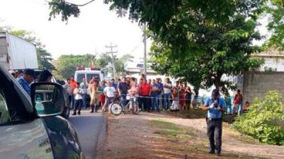 Una persona fue asesinada esta mañana en Villanueva.