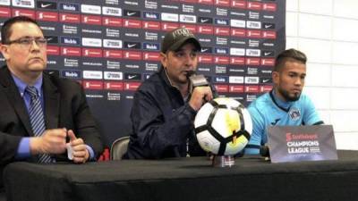 Diego Vázquez compareció en conferencia de prensa tras la eliminación del Motagua.