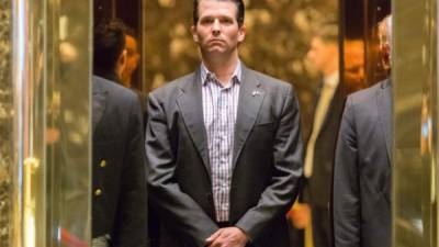 El hijo mayor del presidente de EUA, Donald Trump Jr. EFE/Archivo