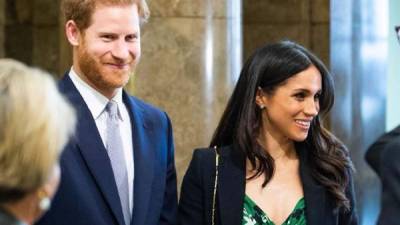 Meghan Markle acompañó al príncipe Harry a la boda de una de sus primas maternas. Foto archivo @kensingtonroyal