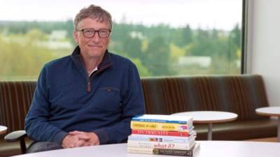 Bill Gates en una imagen de su blog.