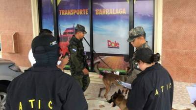 Agentes de la Atic, Fiscales y elementos de la Policía Militar se concentraron ayer en Sabá, Colón, para asegurar el plantel de la empresa de Transportes Barralaga.