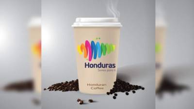 Así será el vaso en el que servirán el café hondureño.