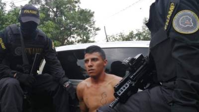 El supuesto pandillero fue capturado en El Progreso, Yoro.