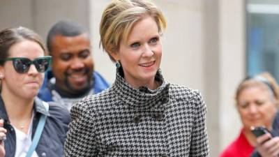 La actriz Cynthia Nixon es recordada como una de las cuatro protagonistas de serie 'Sex in the city'.// Foto archivo.