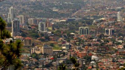 Panorámica de la ciudad de Tegucigalpa.