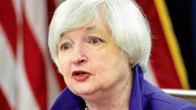 Janet Yellen, presidenta de la Reserva Federal de EE.UU.