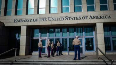 Tras los presuntos ataques a sus diplomáticos, el gobierno estadounidense consideró incluso cerrar su embajada en La Habana.
