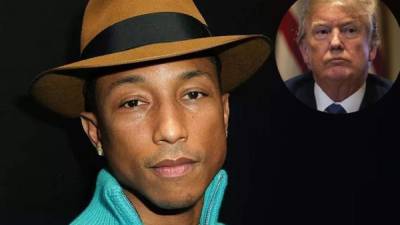 El cantante Pharrell William avisó al presidente Trump que tomará medidas legales por haber usado su canción 'Happy'.