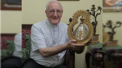 El obispo Ángel Garachana analizó el valor de la humildad y envió un mensaje a todos los hondureños. FOTO: Melvin Cubas