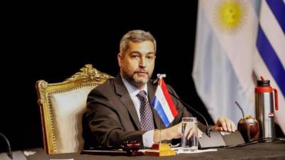 Mario Abdo Benítez, presidente de Paraguay.