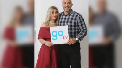 Lissette Pallais y Guillermo Rodas, gerentes de Ventas de GO TV.