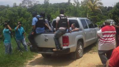 Detenidos para investigación en La Ceiba, Atlántida.