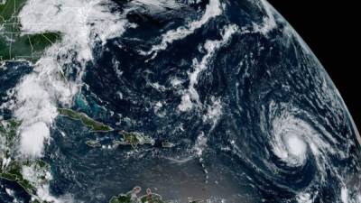 Irma por el momento no conlleva un peligro potencial para zonas costeras. Foto: NOAA/AFP