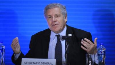 El secretario general de la OEA Luis Almagro. EFE