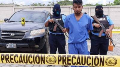 El detenido fue identificado como Yeison Geovani Rivas Pérez, de 22 años.