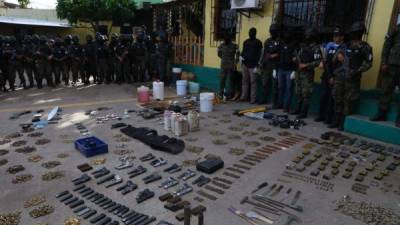 En dos meses Fusina ha reportado más de 500 armas decomisadas. Foto archivo/La Prensa.