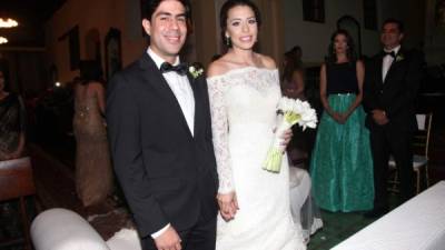 Leonel Yu-Way y Daniela Chahín se casaron en medio de una fabulosa celebración católica en la capital.
