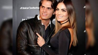 Juan Carlos Valladares y Ximena Navarrete se casaron en abril de 2017.