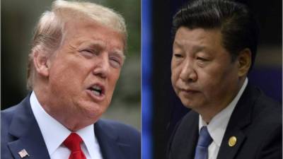 El presidente de EEUU, Donald Trump y su homólogo chino Xi Jinping. Fotos: AFP