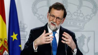 El presidente del gobierno español, Mariano Rajoy. AFP