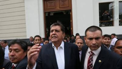 El ex presidente Alan García enfrenta acusaciones de corrupción por el caso Odebrecht. (Foto: Archivo El Comercio Perú)