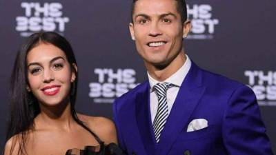 Georgina Rodríguez y Cristiano Ronaldo.