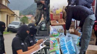 Operación Hiedra deja allanamientos en varios sectores de Tegucigalpa.