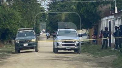 Autoridades llegaron al lugar del hallazgo en la colonia Nueva Vida.