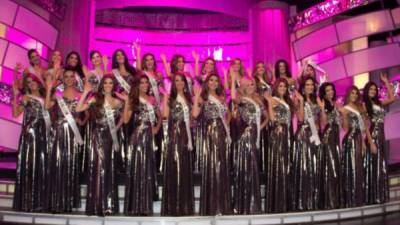 Las candidatas al Miss Venezuela 2015.