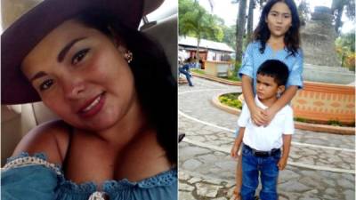 Pobladores de El Paraíso, Copán, han reaccionado consternados por la muerte violenta de esta madre y sus dos hijos.