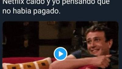 Netflix sufrió una caída mundial y las redes sociales no perdonan y han creado divertidos memes.