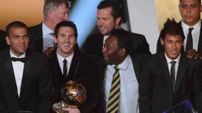 Pelé se ha decidido por Messi antes que de Cristiano Ronaldo.