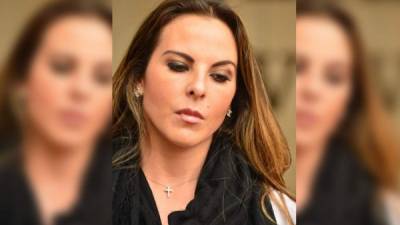 Kate del Castillo reaccionó en Twitter.