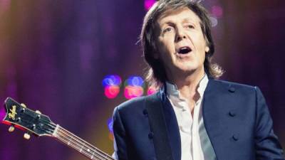 El cantante británico Paul McCartney.