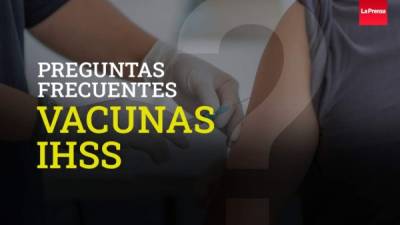 El IHSS comenzó a vacunar a sus pacientes en riesgo con enfermedades de base.