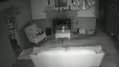 La familia instaló cámaras de seguridad en toda la casa.