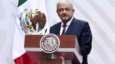 El presidente de México, Andrés Manuel López Obrador. Foto: AFP