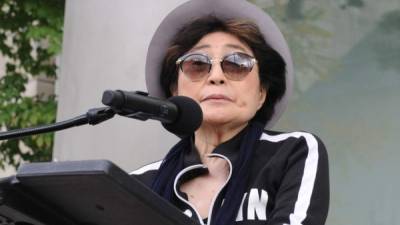 Yoko Ono. AFP/Archivo