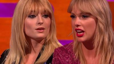 Por caprichos del destino la cantante y la actriz coincidieron en el programa 'The Graham Norton Show', donde Turner acudió a promocionar su nueva película 'X-Men: Dark Phoenix', mientras que Swift presentaba su nuevo sencillo 'ME!'.